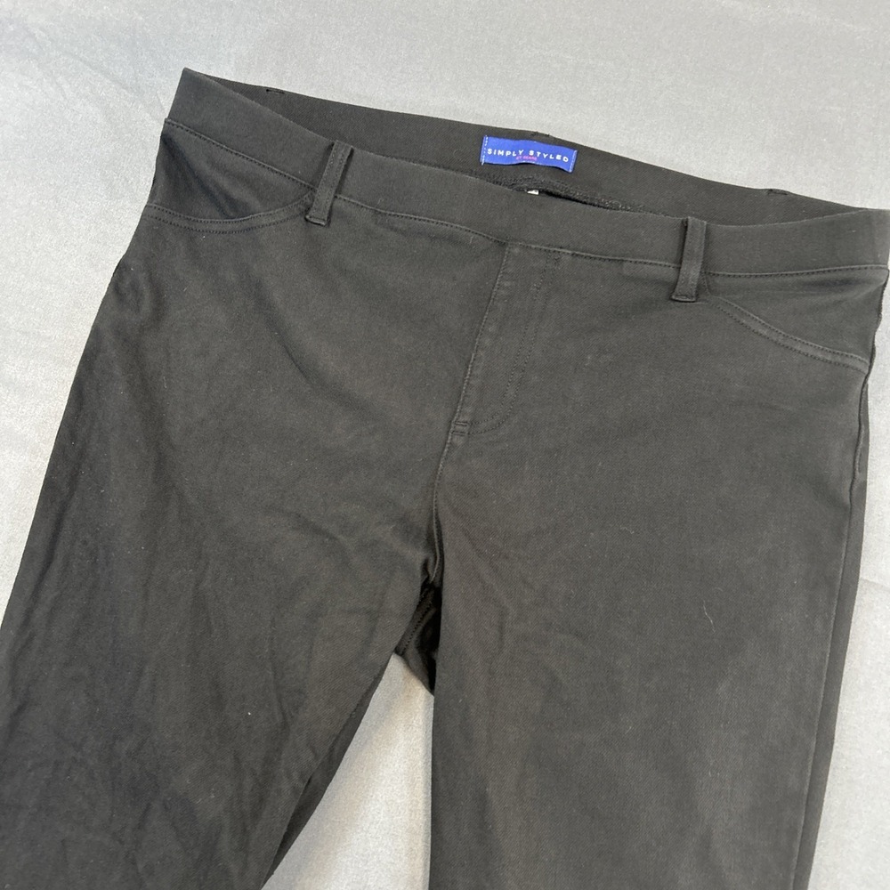 Simply‎ Styled brand label Size Large Black  Skinny